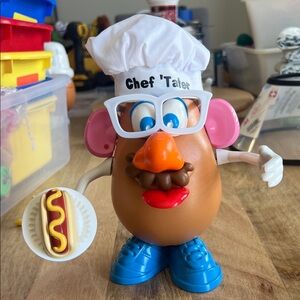 Chef 'Tater Mr. Potato Head Figure with Blue Shoes
